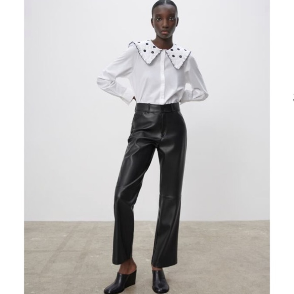 Black Leather Pants
